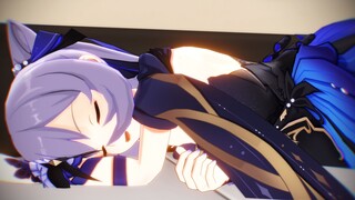 Keqing's sleeping posture🤤
