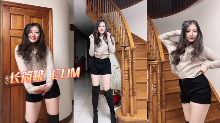 EDM rock, long boots version of "Cancan"