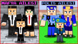 MAFYA KEMAL AİLESİ VS POLİS KEREM AİLESİ! 😱 - Minecraft