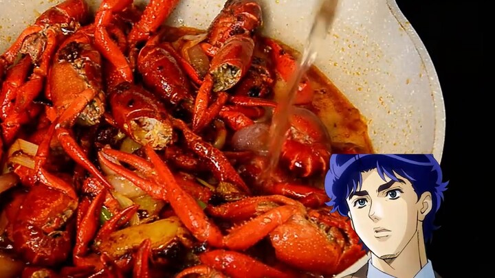 [Dior's Kitchen] Udang karang pedas dan bawang putih yang lezat, buatlah di rumah dan kalahkan semua