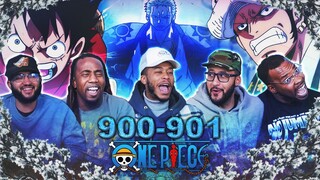 TAMA GETS KIDNAPPED! One Piece Eps 900/901 Reaction