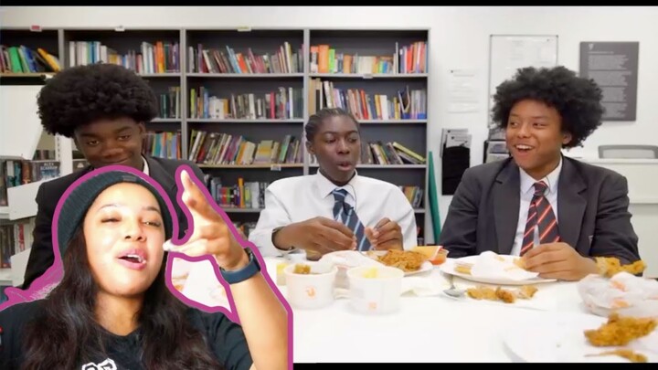 British High Schoolers try Popeyes for the first time | Reaction