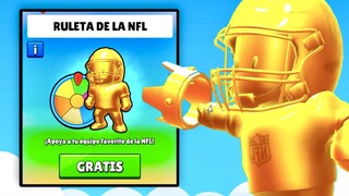 TODAS LAS NUEVAS SKINS DE STUMBLE GUYS DE NFL! 🤩 NUEVA COLABORACION CON LA NFL Y NUEVO MAPA! 😱