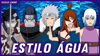 OS 10 MELHORES USUÁRIOS DE JUTSUS ESTILO ÁGUA EM NARUTO