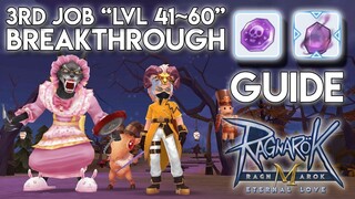 3RD JOB BREAKTHROUGH GUIDE, "LVL 41 - 60", DEATH'S BREATH - RAGNAROK MOBILE SEA