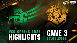 Highlights SKY vs CES [Ván 3][VCS Mùa Xuân 2022][27.03.2022]