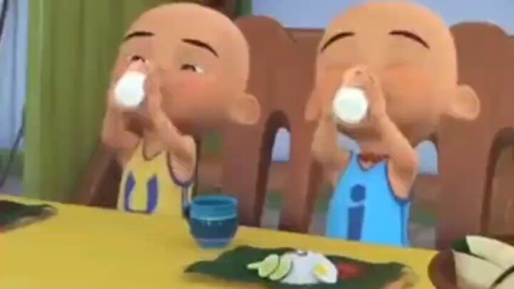akhirnya makan nasi lemak