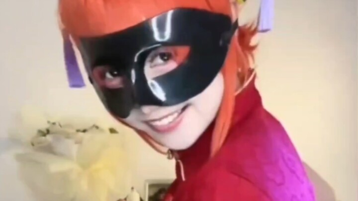 Seemingly wearing a mask, yet actually shedding the disguise