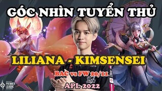 GÓC NHÌN TUYỂN THỦ: KIMSENSEI "HÓA CÁO" VỚI LILIANA HẠ GỤC FLASH WOLVES | APL 2022: VIỆT NAM