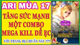 Ari mùa 17 | Cách lên đồ và bảng ngọc Ari mùa 17 chuẩn và mạnh nhất Liên quân Mobile - @HDGAME76