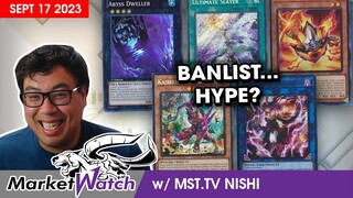 Small Ban List Carries Big Implications and Market Changes! Yu-Gi-Oh! Market Watch September 17 2023
