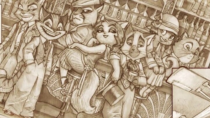 Blood and Alcohol! What's the story behind this cat-themed gangster film? [The Idle Cat]