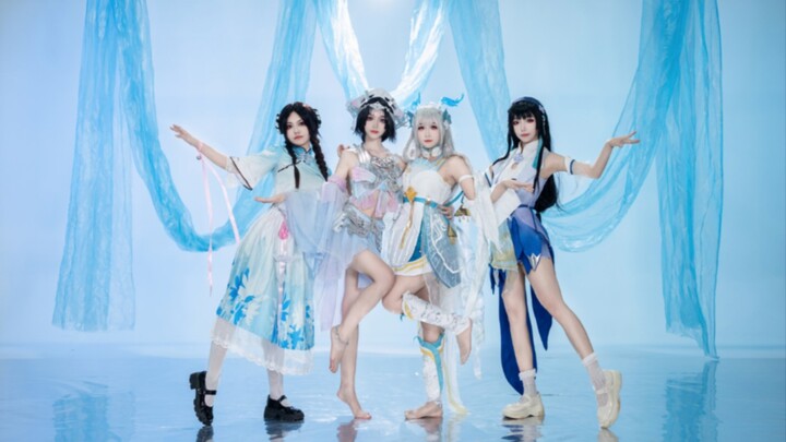 【Honor of Kings – Xishi】Saudara Penyihir, ayo sama-sama menginjak air biar lebih sejuk~ 【Nyanyian Me