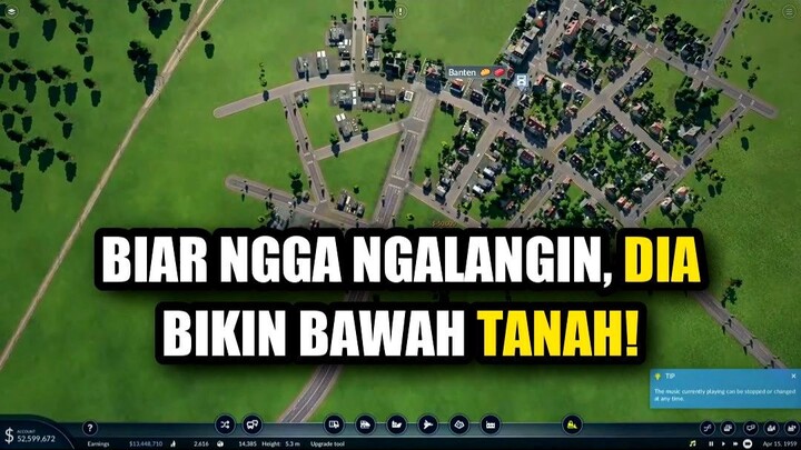 💥 BIAR ENGGA NGALANGIN, DIA BIKIN JALUR BAWAH TANAH!