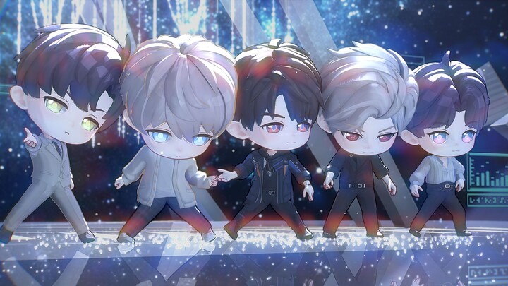 【MMD ความรักและอวกาศลึก】เหนือเส้นทางของอวกาศลึก 5