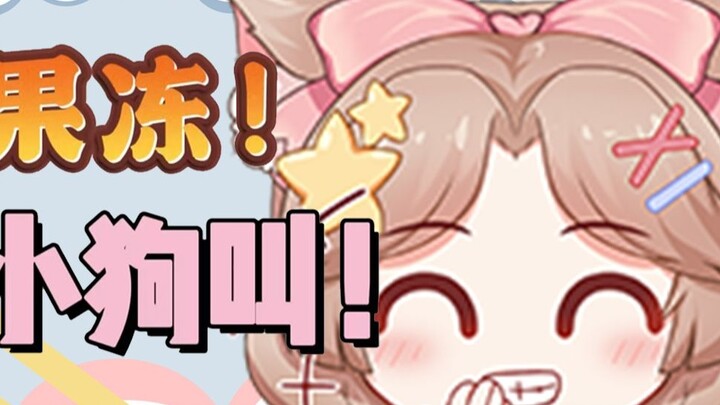 Hehehe, who lost the game? The puppy is barking.