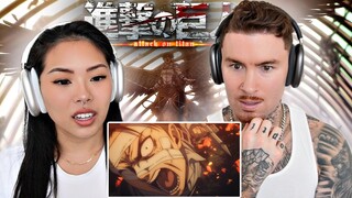 OH SH*T!!! ATTACK ON TITAN THE FINAL TRAILER - REACTION