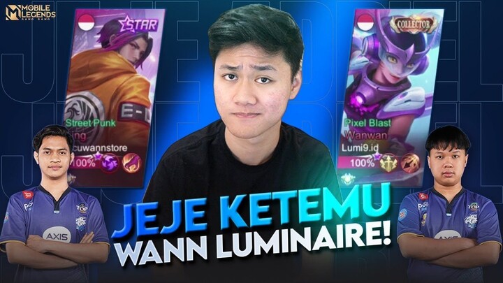 Jeje Ketemu Wann Luminaire & GPX Main Gold Lane! - Mobile Legends