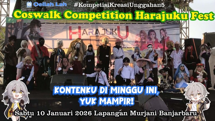 Peserta Coswalk Competition Harajuku Fest 2026