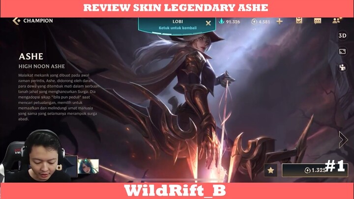 REVIEW SKIN LEGENDARI ASHE PART 1