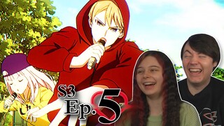 A RAP BATTLE?!! | Kaguya-sama: Love is War Season 3 Ep 5 REACTION! (Anime Reaction/Review)