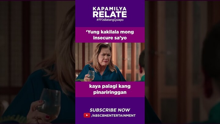 ‘Yung kakilala mong insecure sayo kaya palagi kang pinariringgan | Kapamilya Shorts