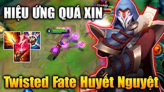 [LMHT Tốc Chiến] Twisted Fate Huyết Nguyệt Hiệu Ứng Quá Đẹp Trong Liên Minh Tốc Chiến