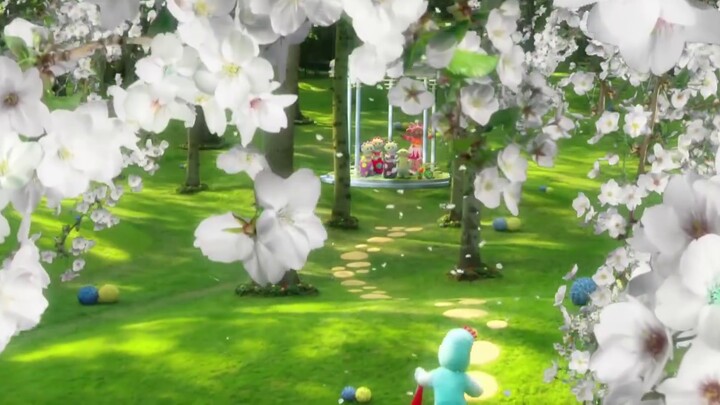 【Orange Pig】What song does the English version of In the Garden Babies sing?