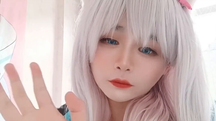 Sagiri is a cross-dresser! This is great. Take her away~