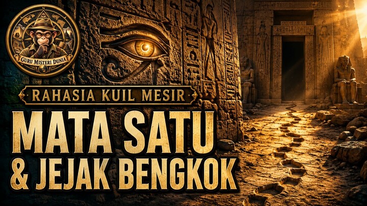 Rahasia Simbol Mata Satu & Jejak Kaki Bengkok di Kuil Mesir Kuno