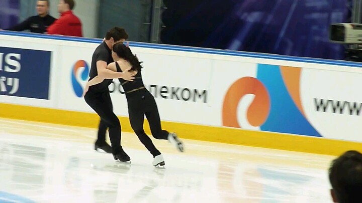 Virtue-Moir FD at practice (Rostelecom Cup 2012)