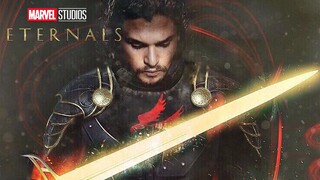 Eternals Black Knight Trailer and Kit Harington Marvel Easter Eggs