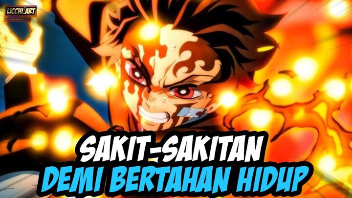 HINOKAMI KAGURAA!!!🔥🔥 Tanjiro Mode Serius Emang Ga Kaleng-kaleng!! [Speed Draw] Tanjiro