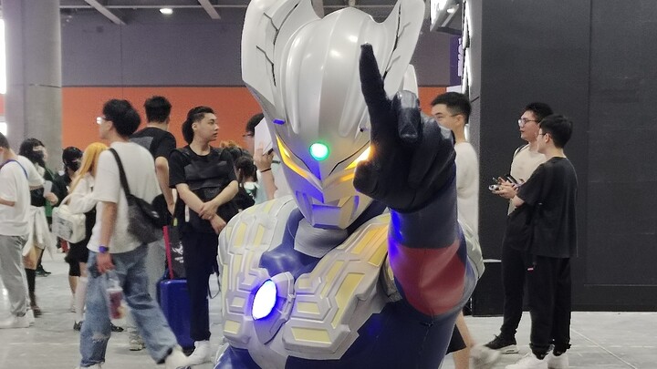 广州五一萤火虫漫游戏展(奥特曼们都好帅呀)