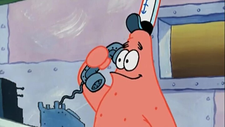 Patrick Star, người có thể trả lời mọi cuộc điện thoại, hát nhép