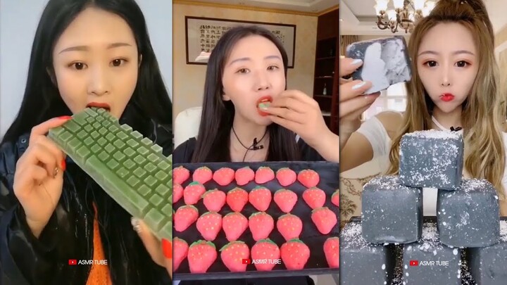 얼음ASMR 바질씨드 얼음먹방 리얼사운드 AMAZING CRUNCHY BASIL SEEDS ICE Eating MUKBANG SATİSFYİNG #121