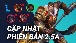 Tốc Chiến | Chi Tiết Phiên Bản 2.5A - Ra Mắt Jayce và Caitlyn - Lucian Được Buff | Yugi Gaming