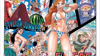 Koleksi halaman judul berwarna definisi tinggi komik One Piece terlengkap sepanjang sejarah Bilibili