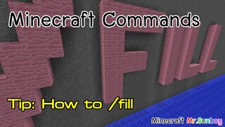 Minecraft Commands [Thai]: วิธีใช้คำสั่ง /fill [1.8]