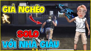 FREE FIRE | Đức Mõm Giả Nghèo Đi Solo Bị Thanh Niên Giàu Khinh Thường Và Cái Kết !!!