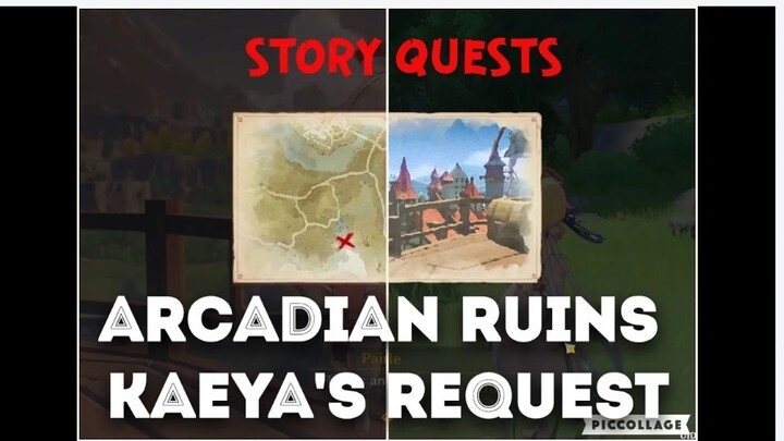 GENSHIN IMPACT - STORY QUEST - ARCADIAN RUINS (Part 1)