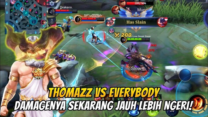 Thamuz Dewa Attack Speed😎 Setelah di BUFF Kok Damagenya Makin Ngeri😱Dikeroyok Juga Gak Bakal Mati🤡