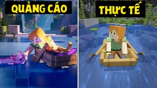 MINECRAFT 1.18 Trailer VS Reality SẼ NHƯ NÀO ?? *QUẢNG CÁO VS THỰC TẾ HÀI VÃI*