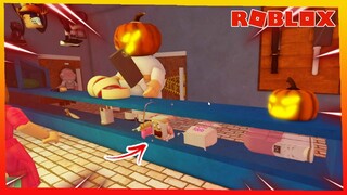 AKU DIPOTONGPOTONG TUKANG DAGING & MAU DIBIKIN SOSIS! Escape The Butcher Shop🔪🎃SCARY OBBY Roblox