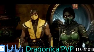 Liu kang đấu mồm với Raiden #game