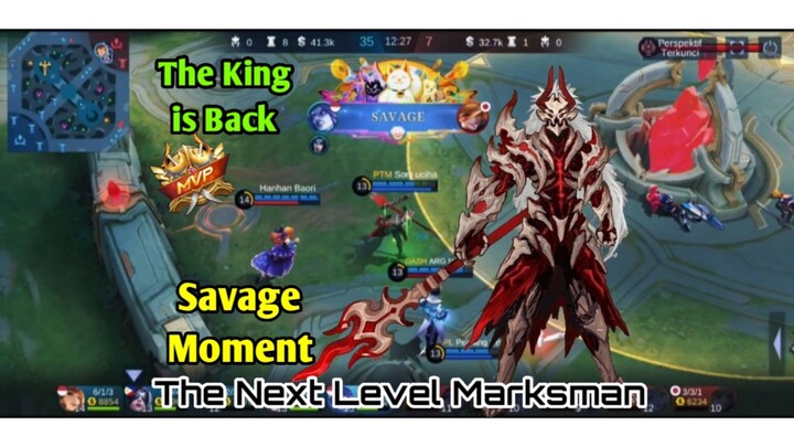 Moskov 16 Kill+Savage | MLBB MOBILE LEGEND