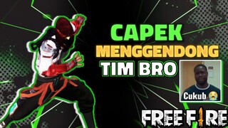 BRO MENDAPATKAN TIM TIDAK SEPADAN 💀(FREE FIRE EXE)