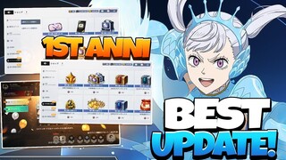 1ST ANNIVERSARY IS LIVE! FREE SSR DUPES, NEW NOELLE GAMEMODE & INSANE F2P SHOP - Black Clover Mobile