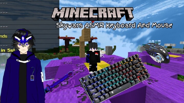 Minecraft Skywars ASMR Keyboard And Mouse