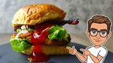 How To Make Tasty Veggie Burger | Amazing No Meat Burger | High Protein Chickpeas Veggie Burger